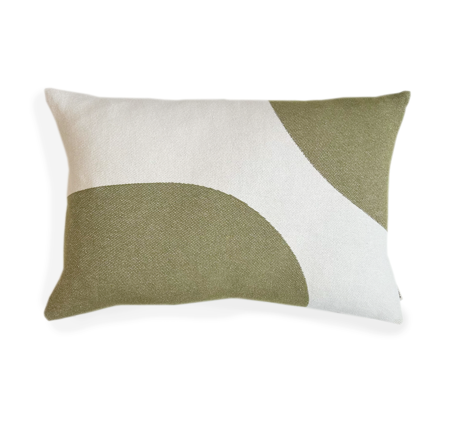 Bogar púði grænn / natur