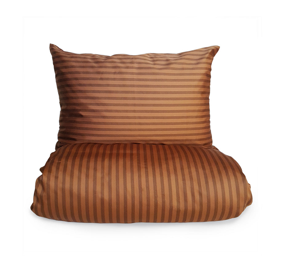 Rendur Sængurver caramel / svart