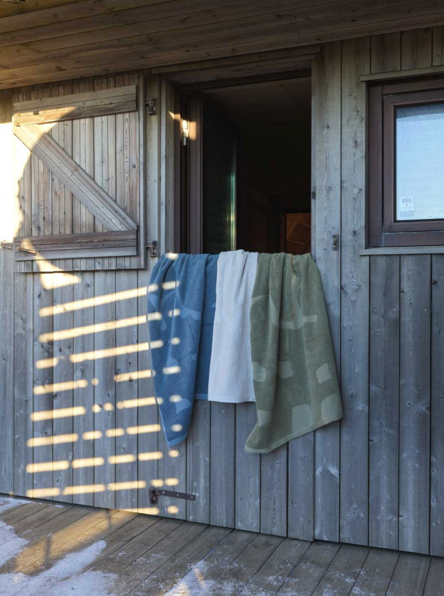 Handklæði Bað blátt