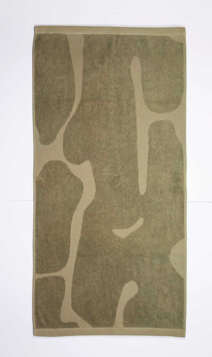 Handklæði Bað grænt