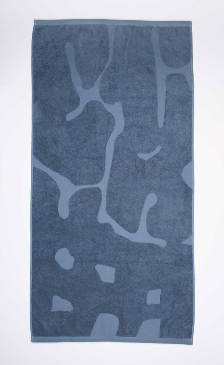 Handklæði Bað blátt