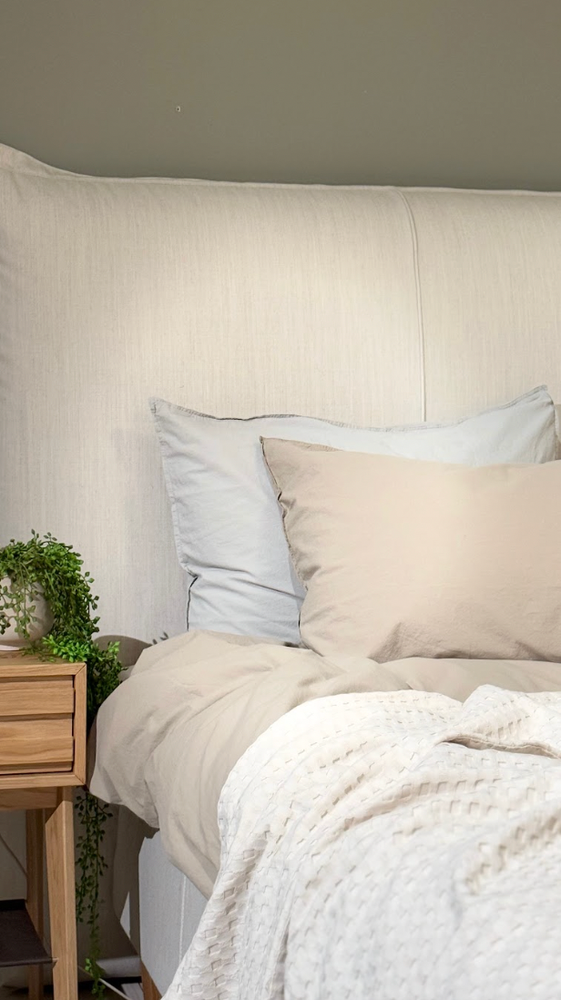 Skjól Rúmteppi natur