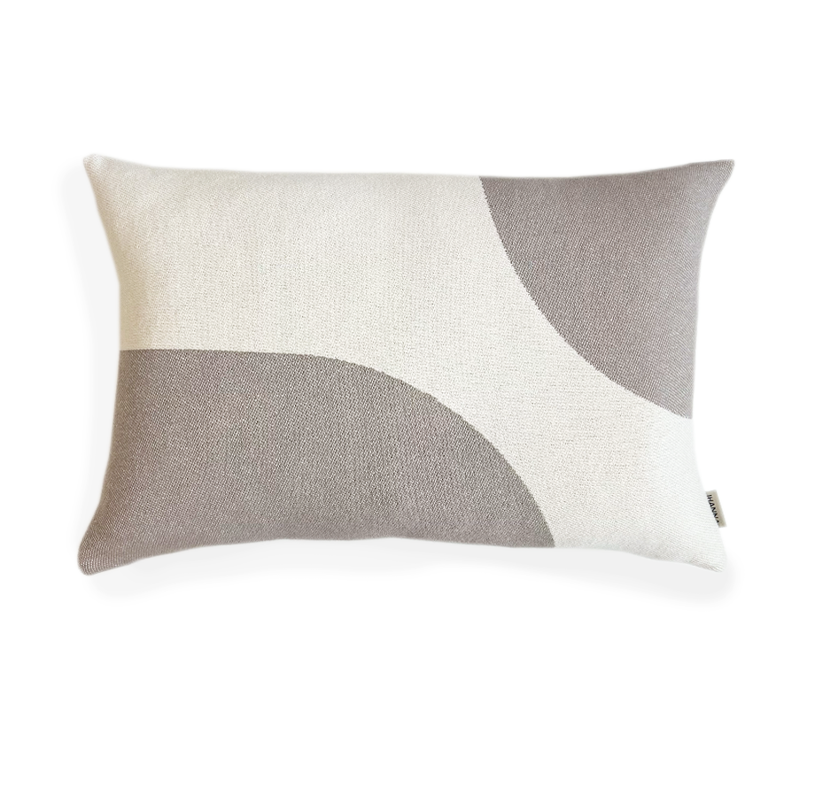 Bogar púði grár / natur