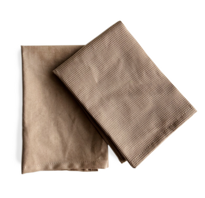 Braut tauservíettur 2pk taupe