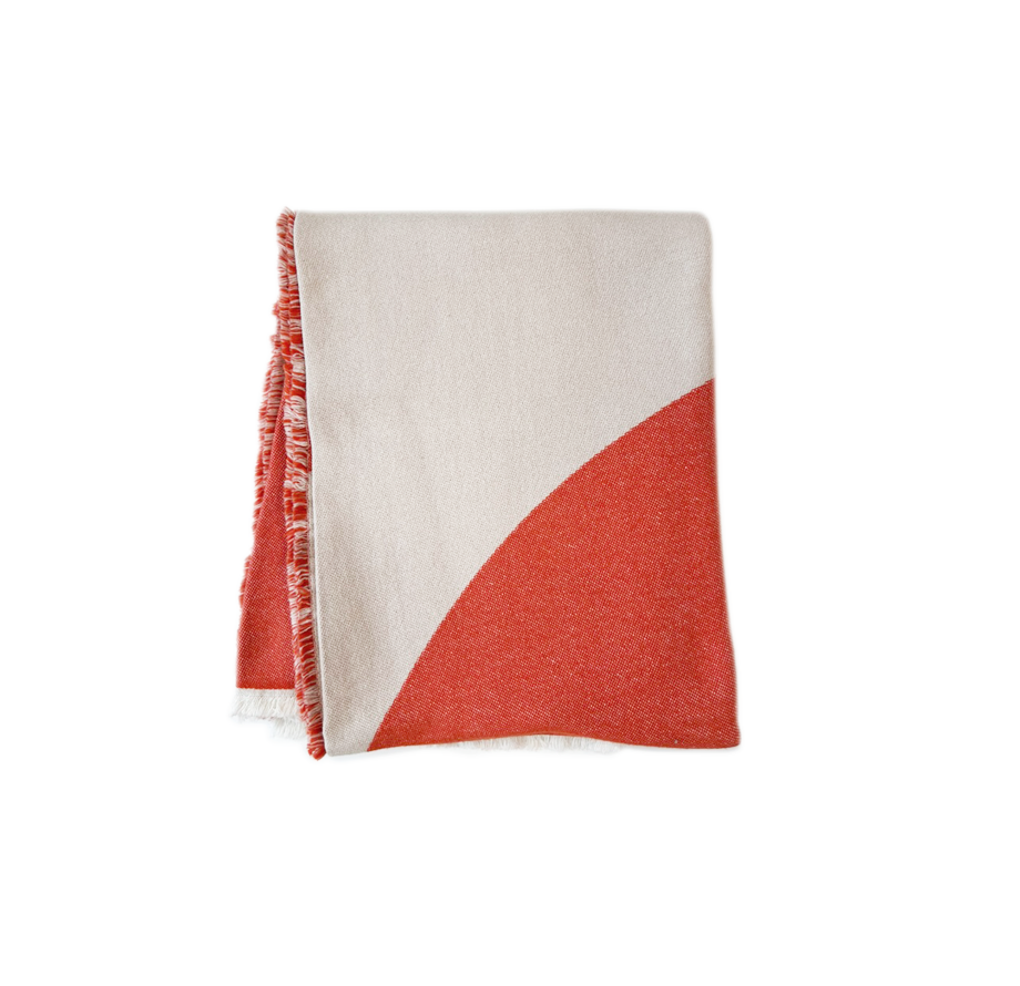 Bogar teppi kóral / beige