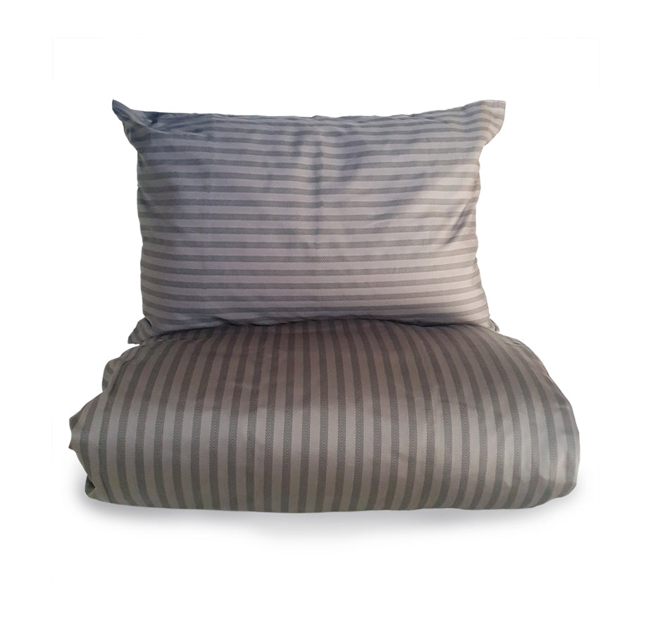 Rendur Sængurver  taupe / svart