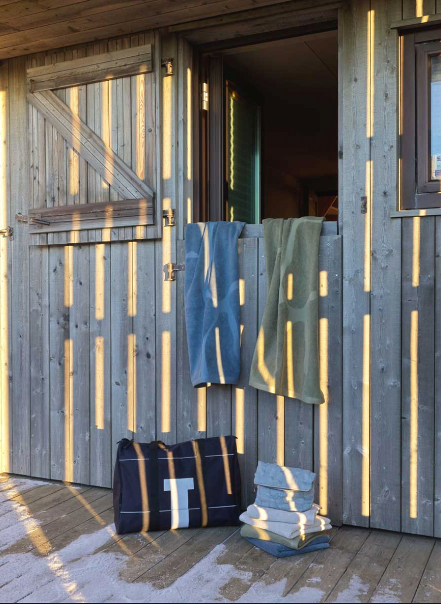 Handklæði Bað grænt