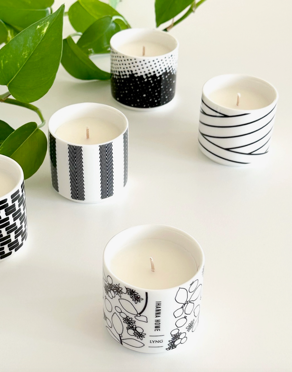 3 pk Gjafasett ilmkerti Fjara, Cottage, Bast