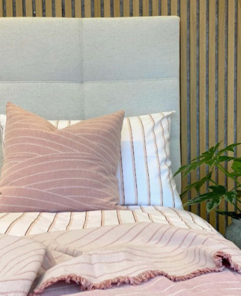 Öldur Rúmteppi bleikt