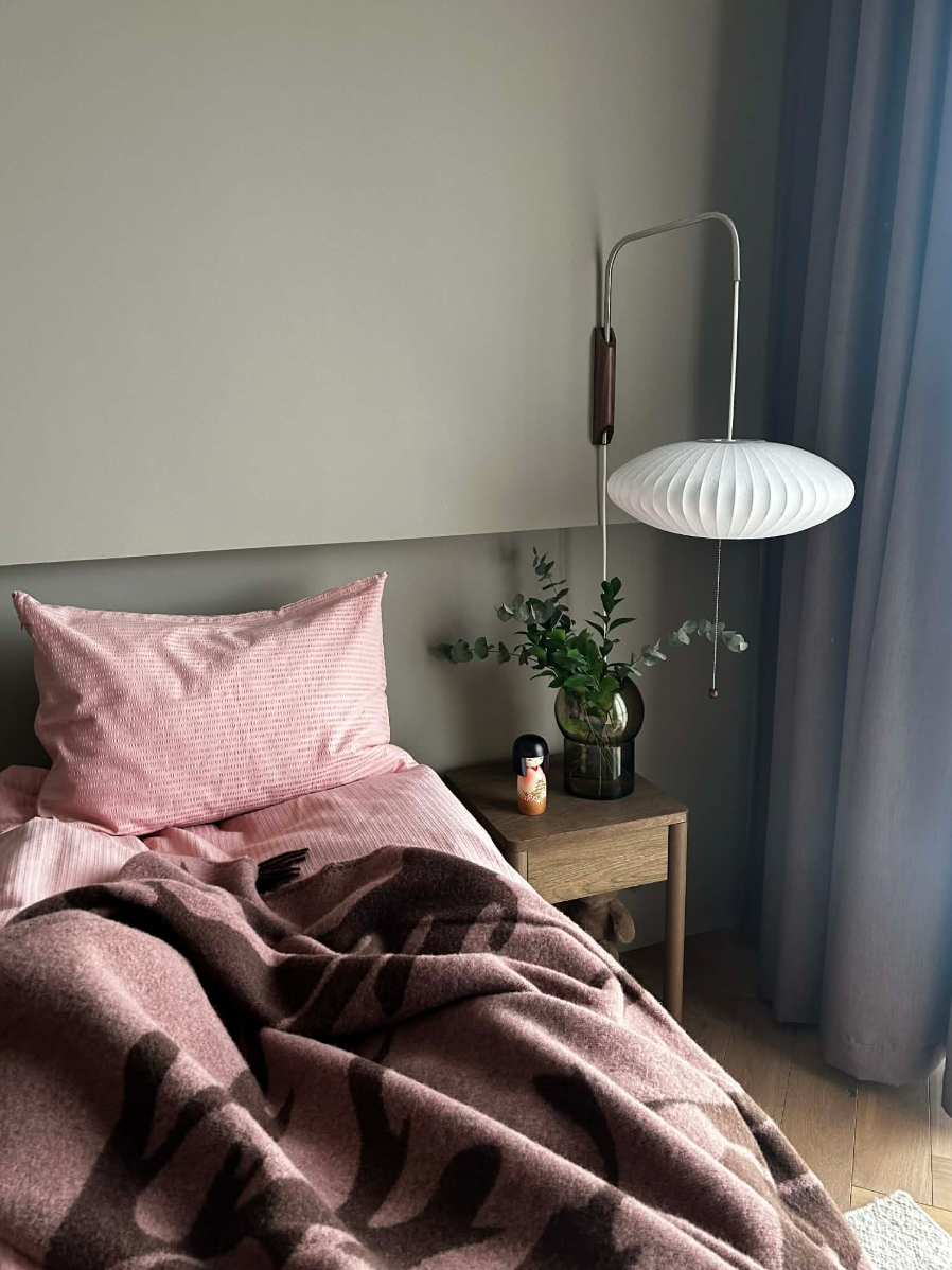 Þari Ullarteppi sinnepsgulur/brúnn