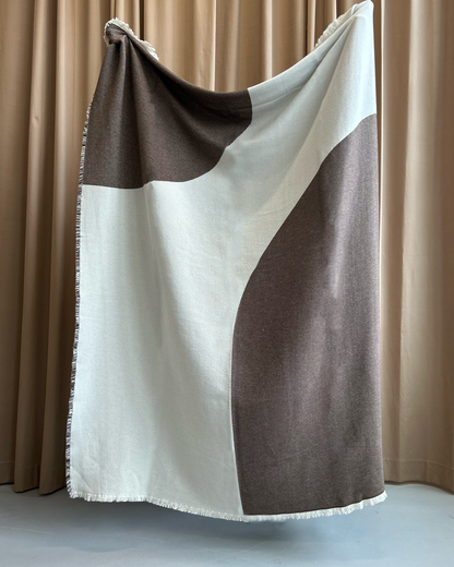 Bogar teppi brúnt / natur