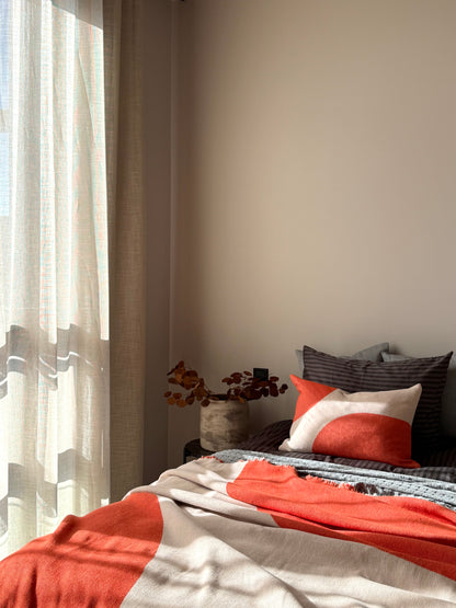 Bogar teppi brúnt / natur