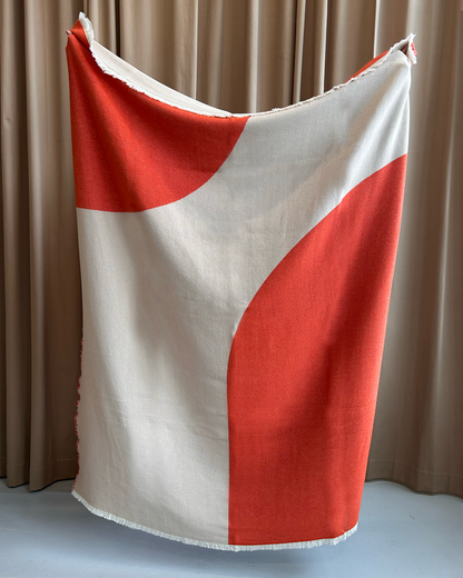 Bogar teppi kóral / beige